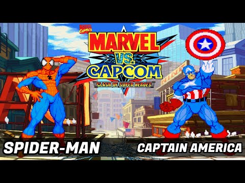 MVC1 - SPIDER-MAN/CAPTAIN AMERICA ONLINE 2!