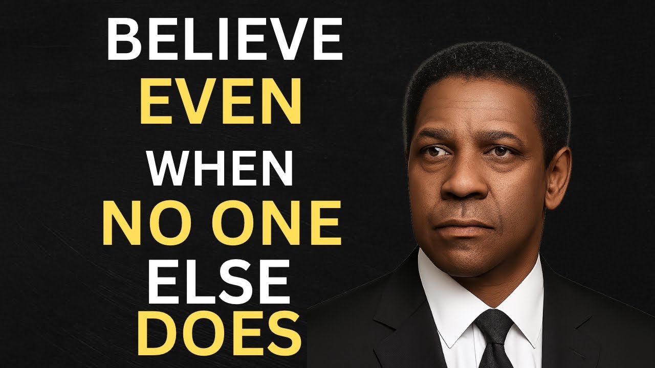 When You Feel Like Giving Up, Remember This | Denzel Washington Speech 