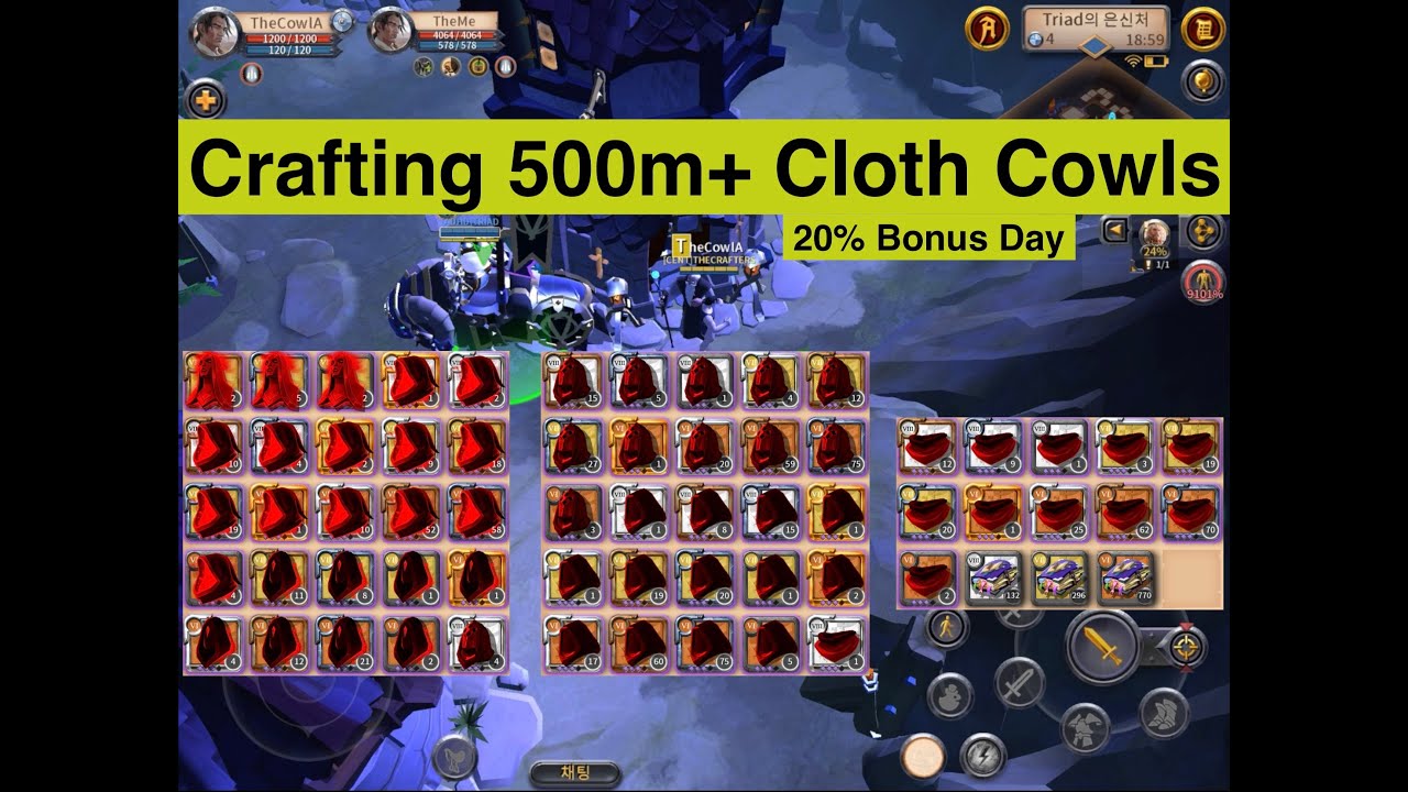 Albion Online 20 Cowl Bonus Day YouTube