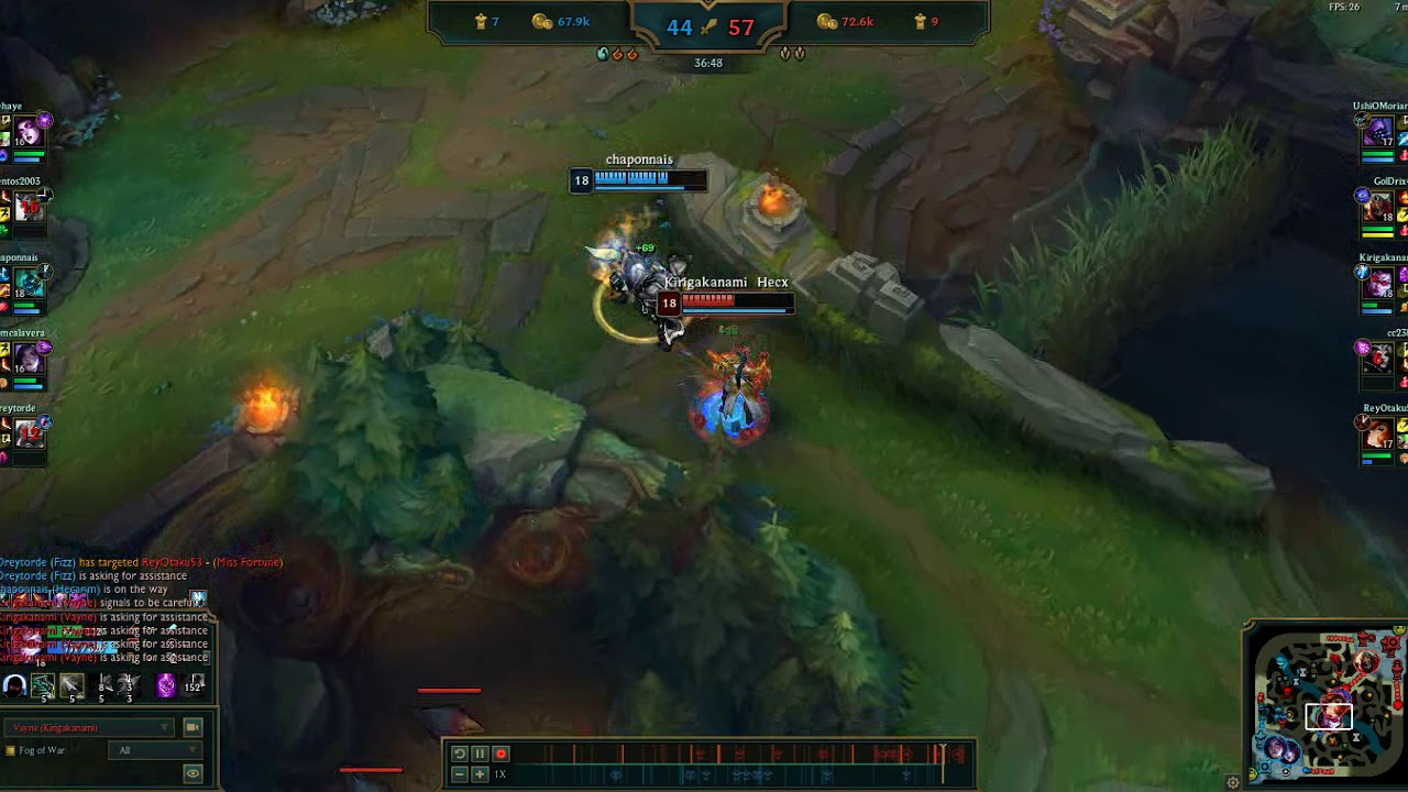 Beautiful Kiting League of Legend Epic Moments3 YouTube