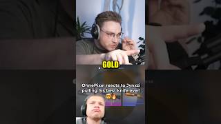 OhnePixel Reacts To Jynxzi Pulling His Best Knife Ever! 😱🔥