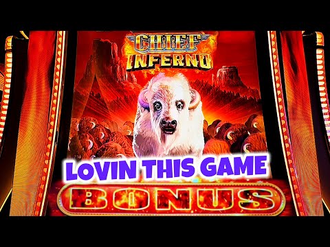 My second time playing Chief Inferno and had more bonuses than I expected!