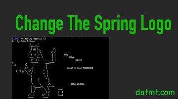 How To Change Spring Boot Logo On Start up