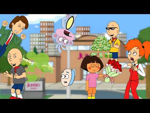 Classic Caillou, Caillou, And Dora  Gets Grounded | Grounded Compilation