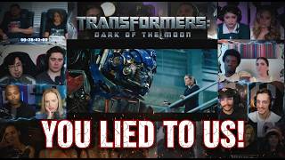 You Lied To Us Optimus Angry At Nest Base Scene Reaction Mashup
