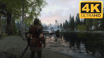 4K | Skyrim Next-gen Ray Tracing Graphics Showcase - Let