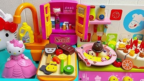 90 minutes satisfying with unboxing Hello Kitty Collection, Satisfying Unboxing Kitchen Set