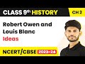 Class 9 history chapter 2  robert owen and louis blanc  ideas 202324