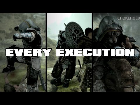 EVERY EXECUTION FINISHER | SKYRIM - SPECIAL EDITION