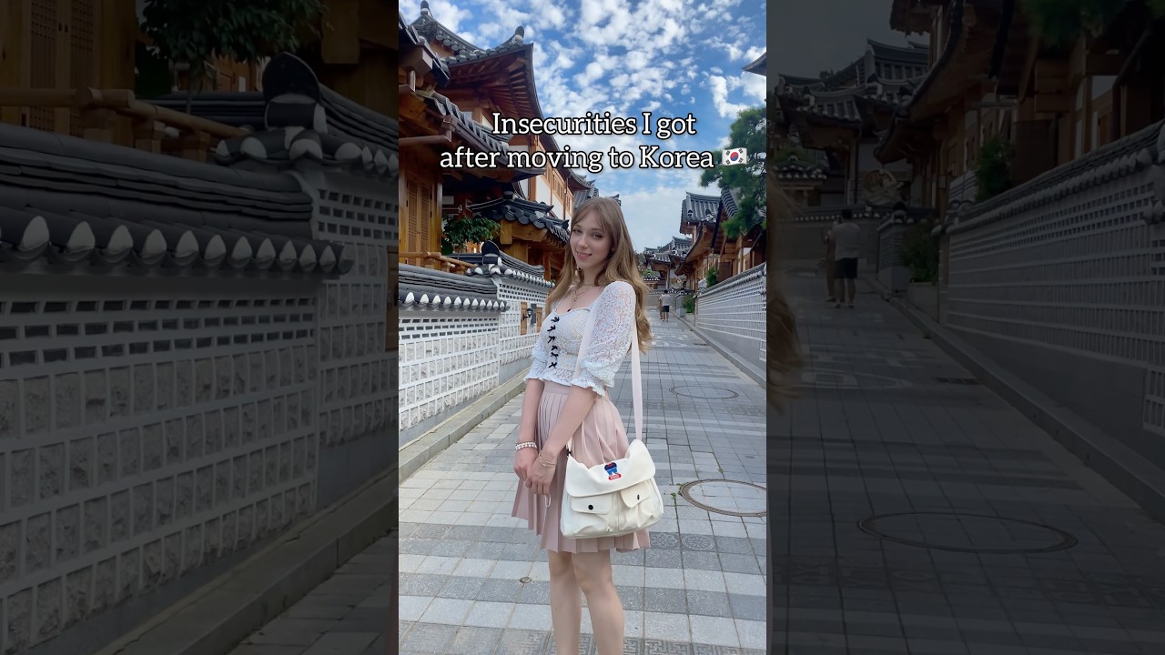 Insecurities I got after I moved to Korea 🇰🇷 #foreignerinkorea #lifeinkorea #koreanbeautystandards