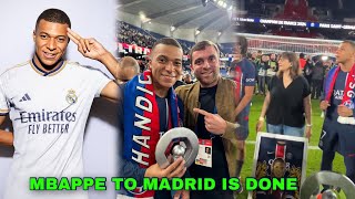 Deal Done ✅ Mbappe to Real Madrid is a Done Deal confirmed by Fabrizio Romano after last game