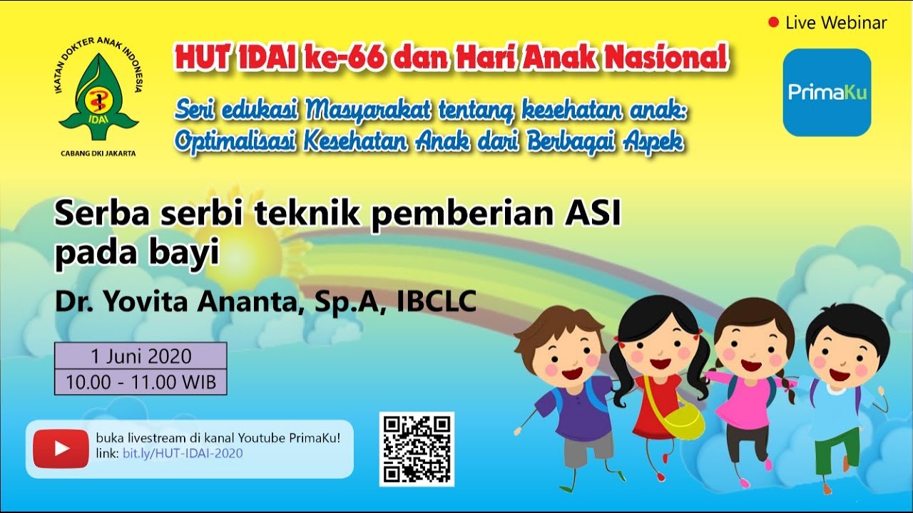 Serba-Serbi Teknik Pemberian ASI pada Bayi (dr. Yovita Ananta, Sp.A, IBCLC)