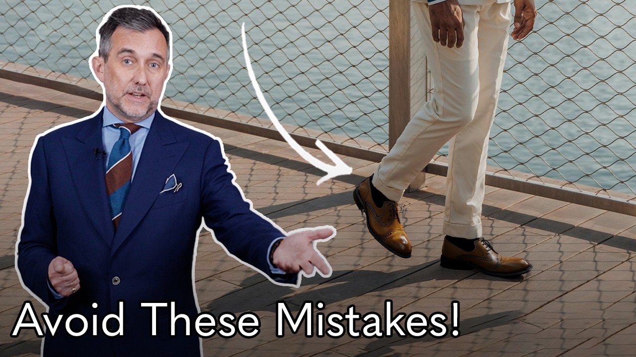 10 Styling Mistakes Men Make in the Summer
