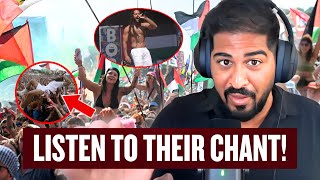 WATCH What Massive Anti-Israel Crowd Is Chanting Out Loud At UK Festival!