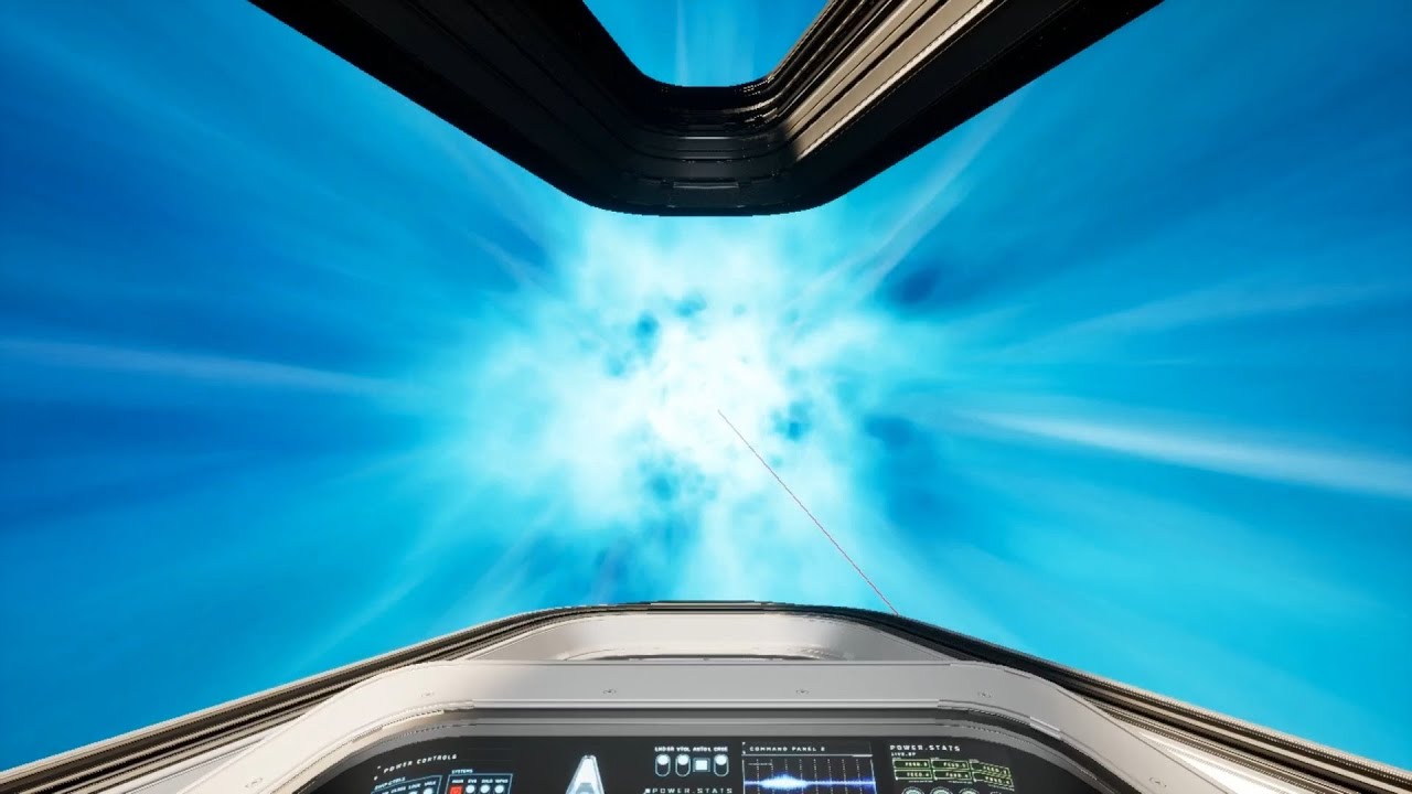 I created Star Citizen Quantum Drive In Unreal Engine - YouTube