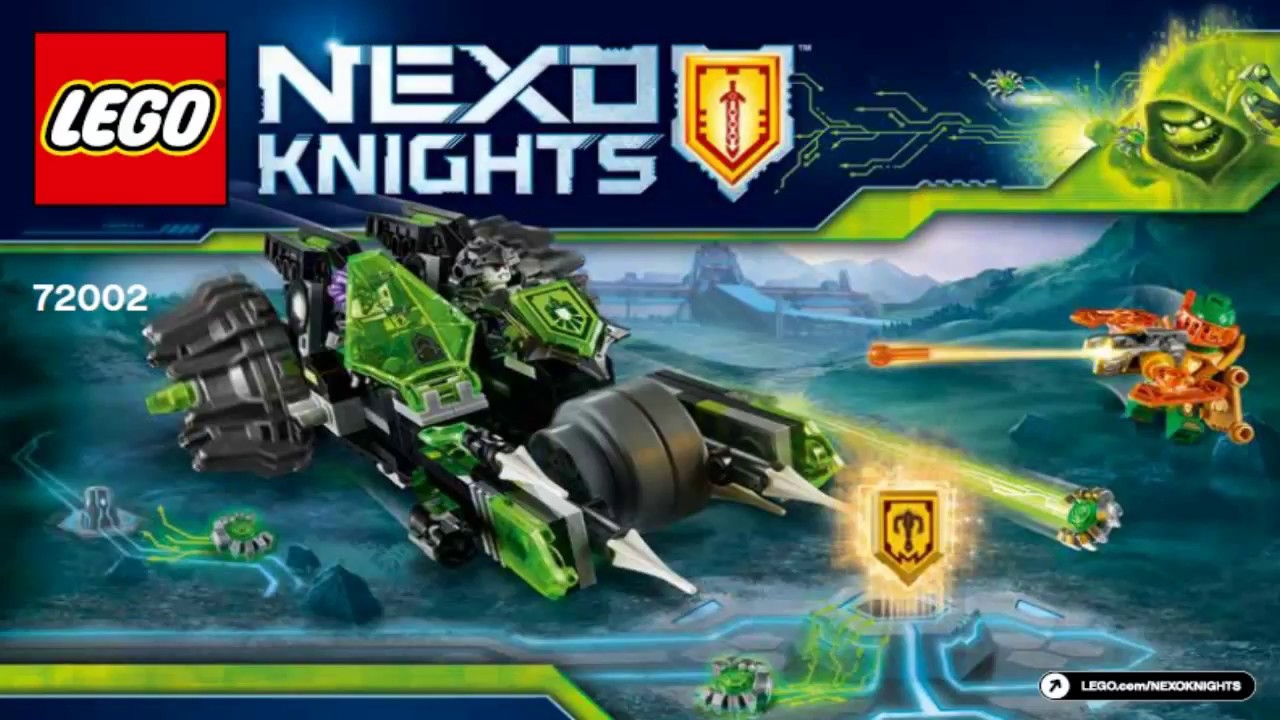 LEGO Nexo Knights 2018 TWINFECTOR 72002 Лего Нексо Рыцари Боевая машина близнецов