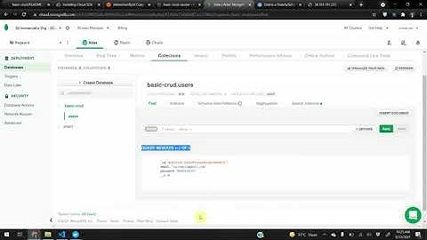 Basic CRUD w/ ExpressJS MongoDB on GKE