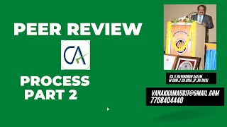PEER REVIEW PROCESS AN EASY UNDERSTANDING