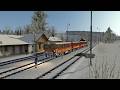 Driver’s Eye View ❄️ | Bzmot Cab View ❄️ | Winter Branchline Drive | Train Simulator Classic