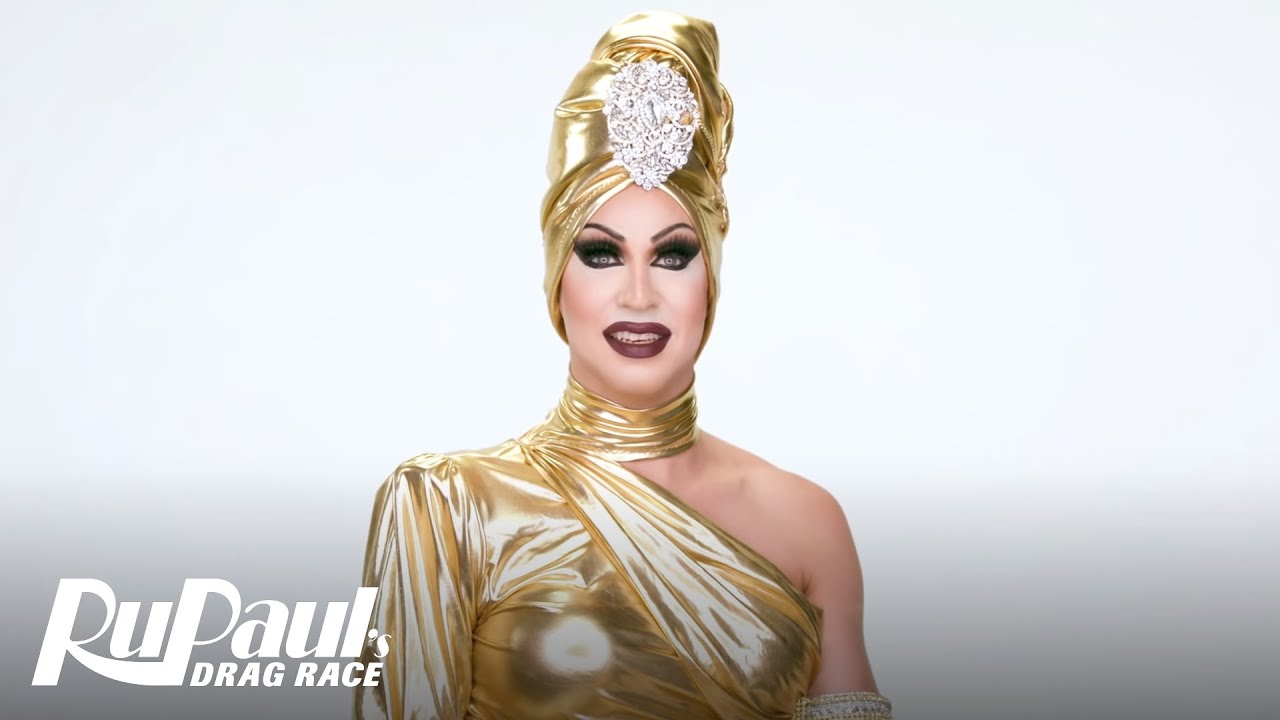 Brooke Lynn Hytes’ Gold Look Makeup Tutorials RuPaul's Drag Race