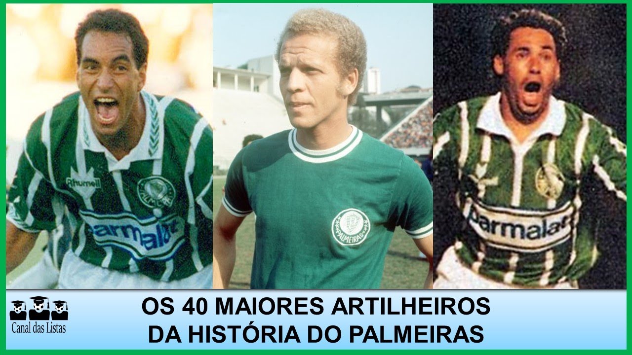 MAIORES ARTILHEIROS DA HISTÓRIA DO PALMEIRAS – OS 40 MAIORES GOLEADORES DO PALMEIRAS