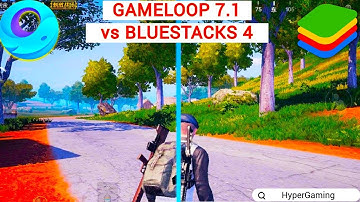 Gameloop 7.1 VS BlueStacks 4 PUBG Mobile/ BGMI Benchmark Test | Which Android Emulator Is Best