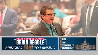 Rep. Brian BeGole - Bringing Accountability and Transparency in Michigan's Budget