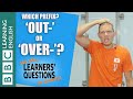 The prefixes 'out-' and 'over-'  - Learners' Questions