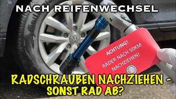 Was passiert wenn man die Reifen nicht nachzieht?