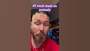#1 vocal stack on protools #engineers #audio #protools #vocals #rappers #singers #producers #beats