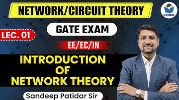 Lec 01 Introduction of Network Theory for GATE Exam 🔥🔥