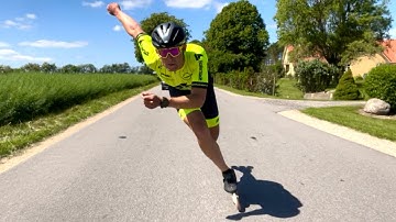 Car chase compilation (60kph with Olympic skater Viktor Hald Thorup)