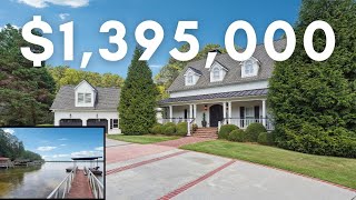 This Exquisite Lakeside Estate has been Featured in Three Movies! | Acworth, Georgia