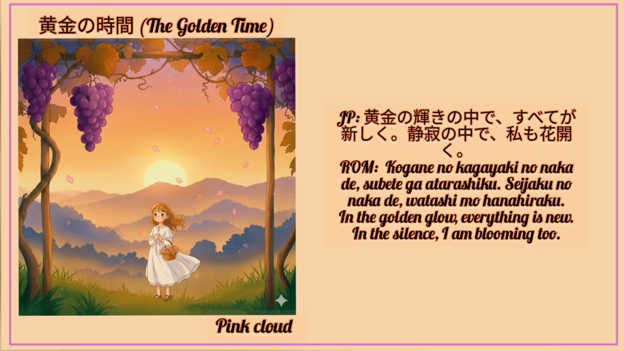 黄金の時間 — The Golden Time _ J - POP