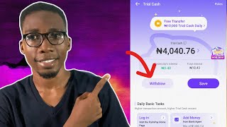 How to Withdraw Trial Cash from Palmpay screenshot 2