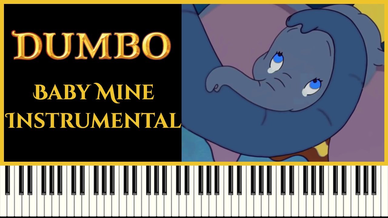 Dumbo Baby Mine (Instrumental) YouTube