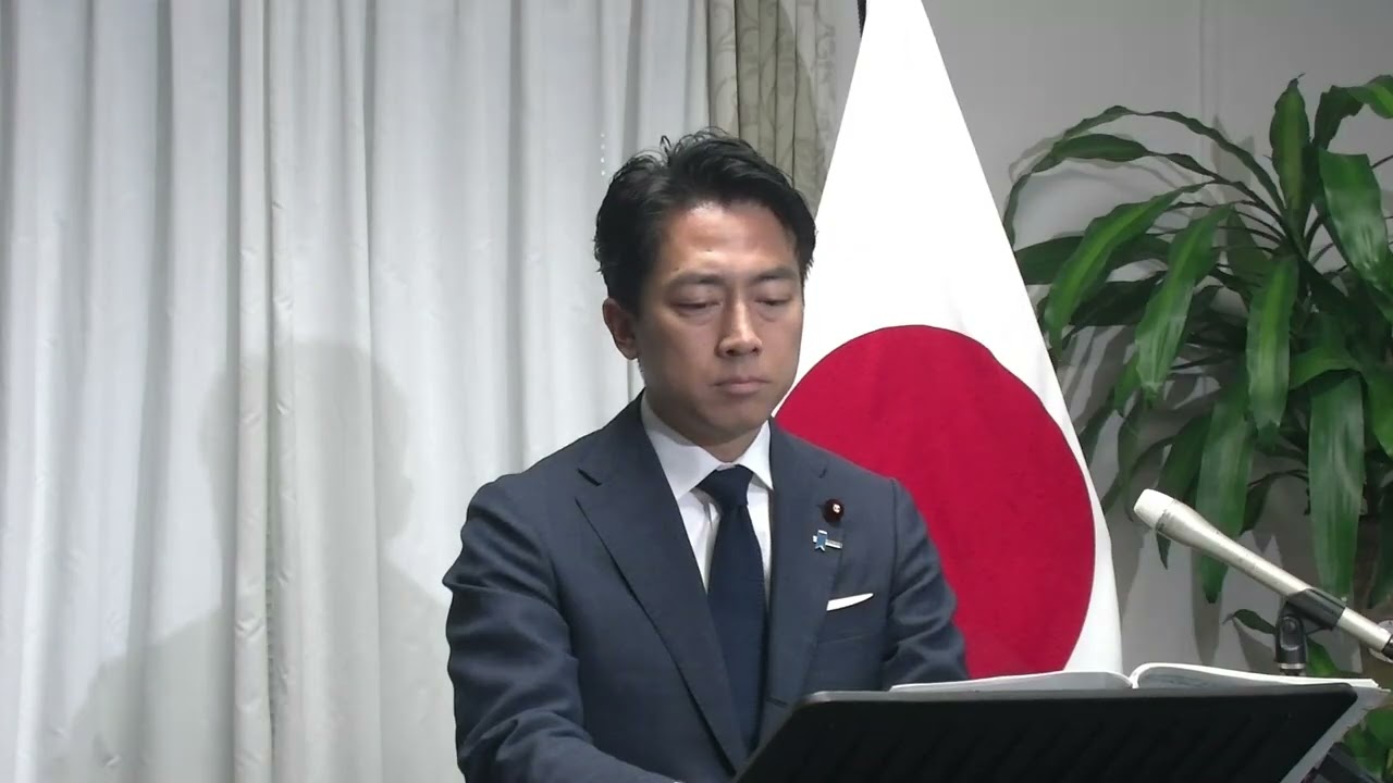 防衛大臣記者会見｜令和8年5月12日（火）08:50-09:02