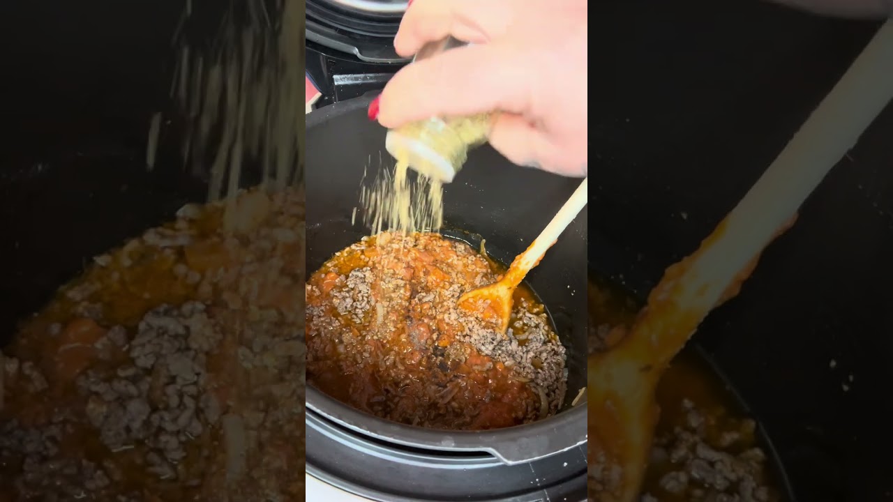 Pâtes à la bolognaise au cookeo