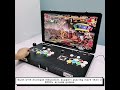 18.5 inch Screen Portable Arcade Game Machine, with 20000 Games, Double Joystick, WIFI Download Game
