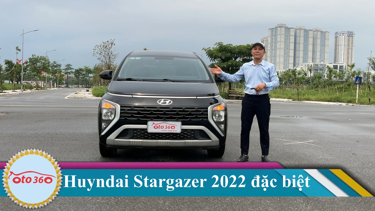 Bán xe Huyndai Stargazer 2022 màu đen bản đặc biệt, xe gia đình, biển trắng, không chạy dịch vụ, giá