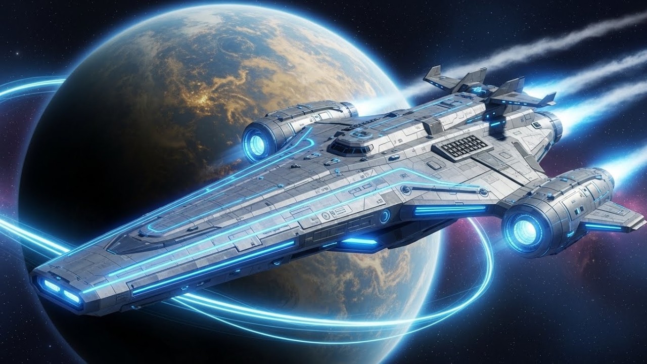 Когда инопланетяне столкнулись с человеческим военным кораблём — они не могли поверить своим глаз...