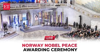 The Nobel Peace Prize award ceremony 2024