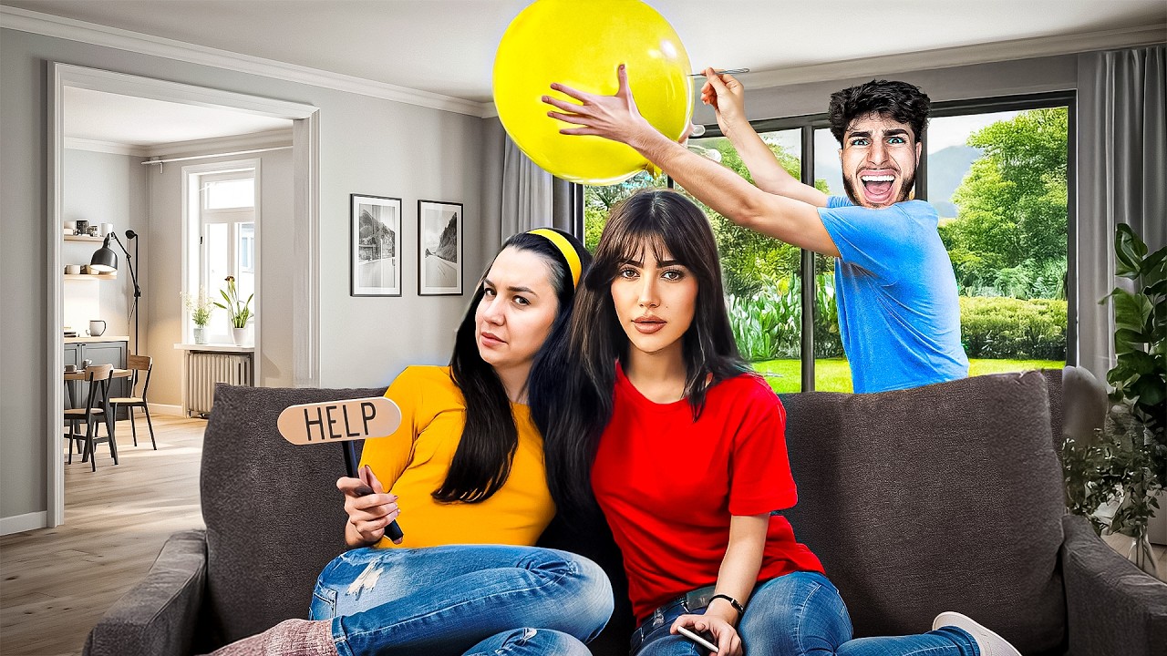 Разыгрываю свою семью без остановки в течение 24 часов!