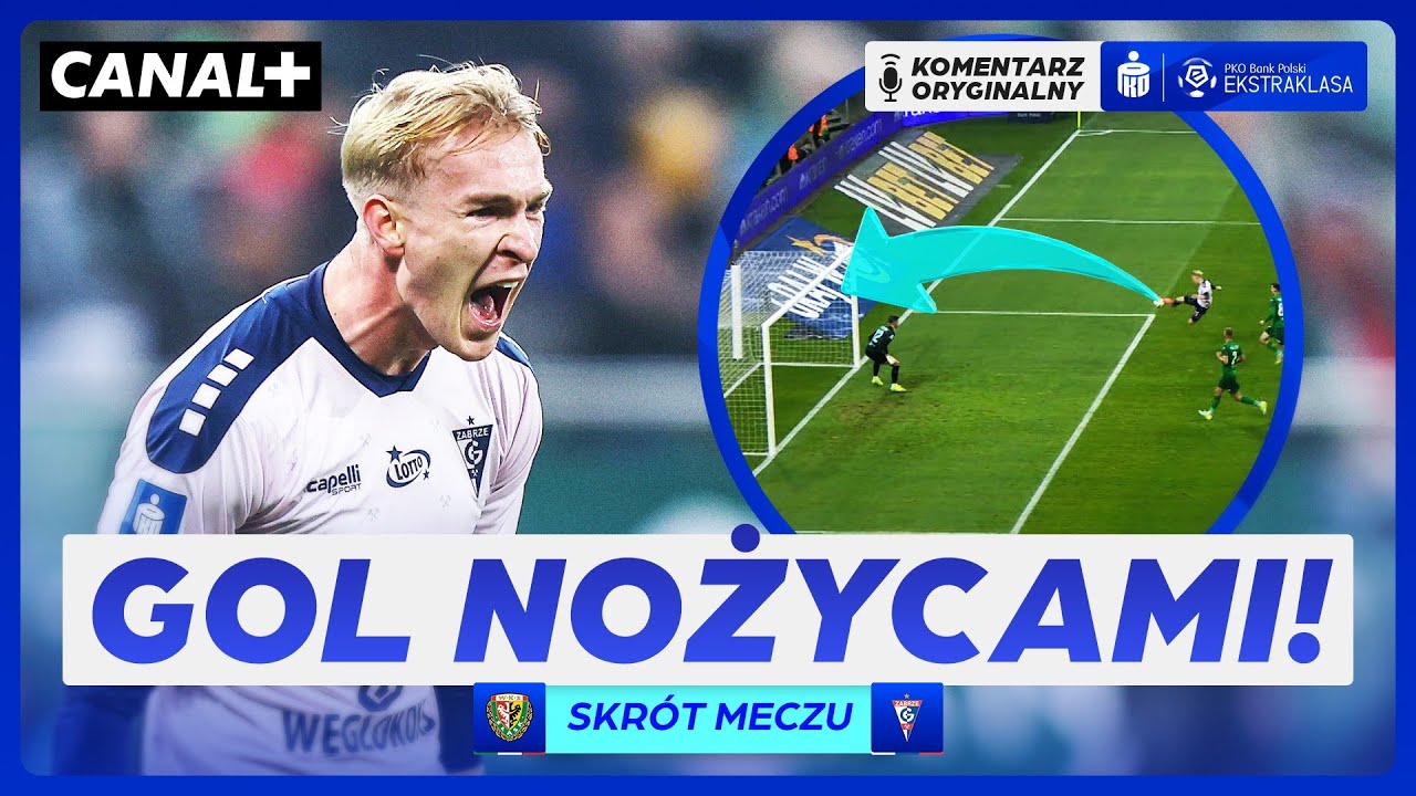 NIESAMOWITA BRAMKA MŁODZIEŻOWCA! WROCŁAW W ROZPACZY! ŚLĄSK - GÓRNIK, SKRÓT MECZU