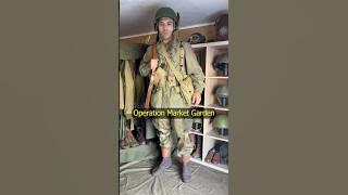 The 82AB at Market Garden WW2 #ww2 #reenactment #wwii #marketgarden #82ndairborne #veteran