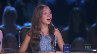 Maddie Ziegler Judging And At Rehearsals On SYTYCD: THE NEXT GENERATION! (S13,E6) HD