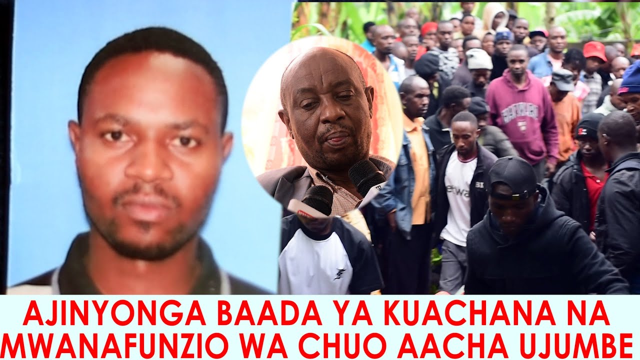 AVAA GAUNI LA MWANAFUNZI WA CHUO  MPENZI WAKE NA KUJINYONGA / AACHA UJUMBE ASIULIZWE LOLOTE