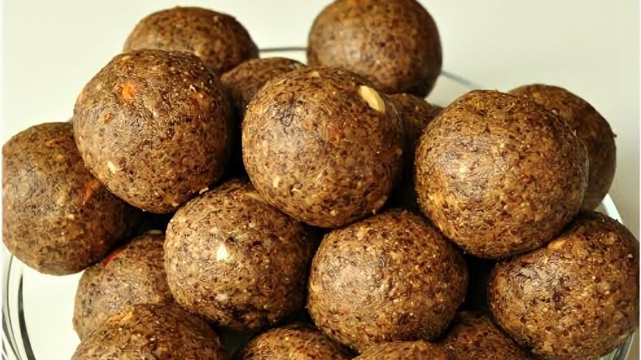 Flax seeds laddu How to make Flax seeds laddu Flax seeds laddu with