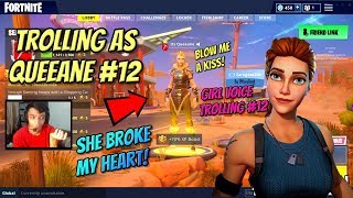 Girl Voice Trolling As The Missing Fortnite Girl Queeane Has A Boyfriend