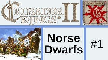 Lets Play Crusader Kings 2: Warhammer Geheimnisnacht (Dwarfs) #1